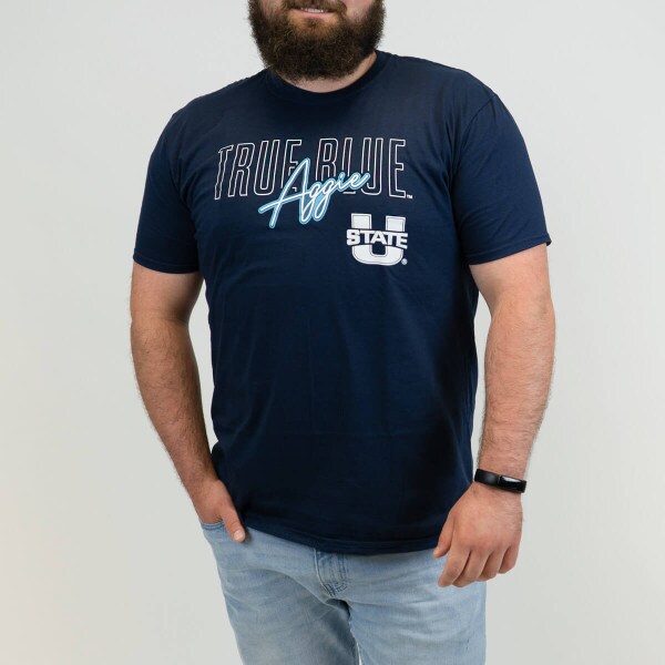 true blue aggie navy t-shirt 22-23